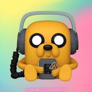 Funko POP! | Animation: Adventure Time Jake with Player Vinyl Figure #1074